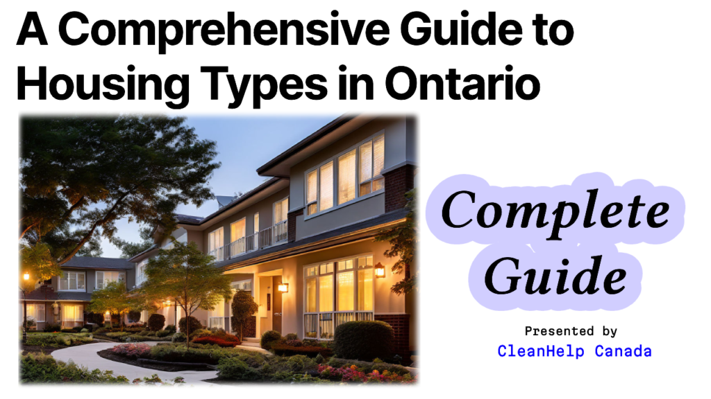 Housing Types in Ontario