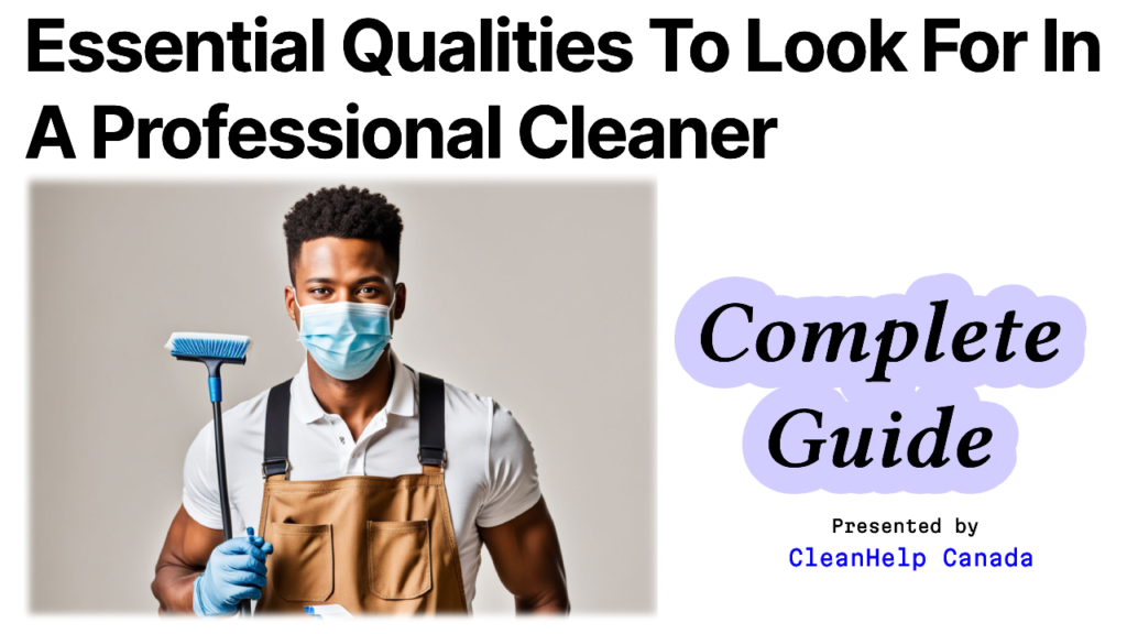 Professional Cleaner