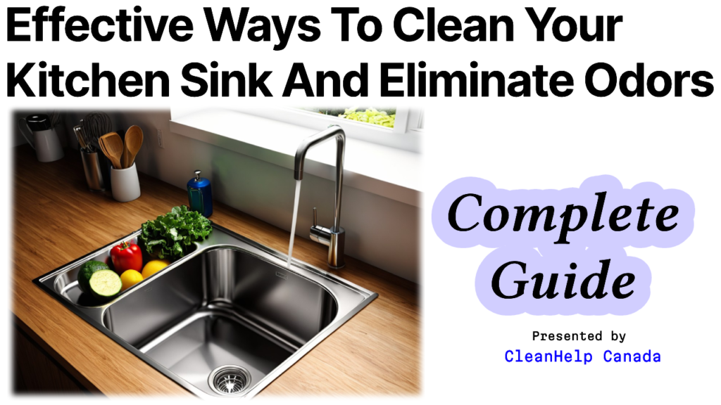 clean kitchen sink